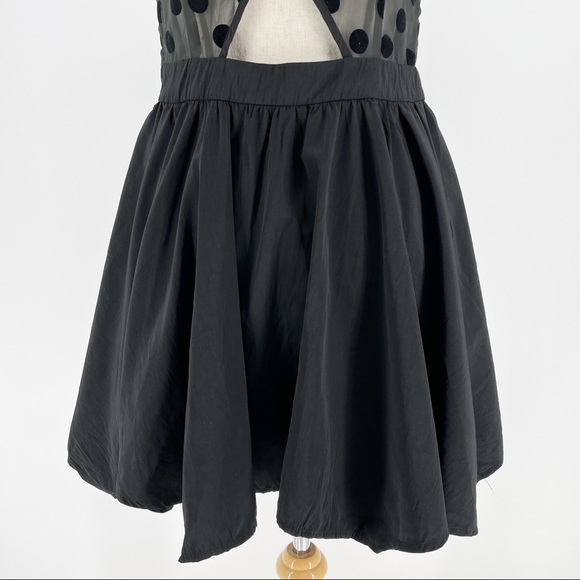 Camilla & Marc | Black Polka Dot Mini Dress - Picture 9 of 16